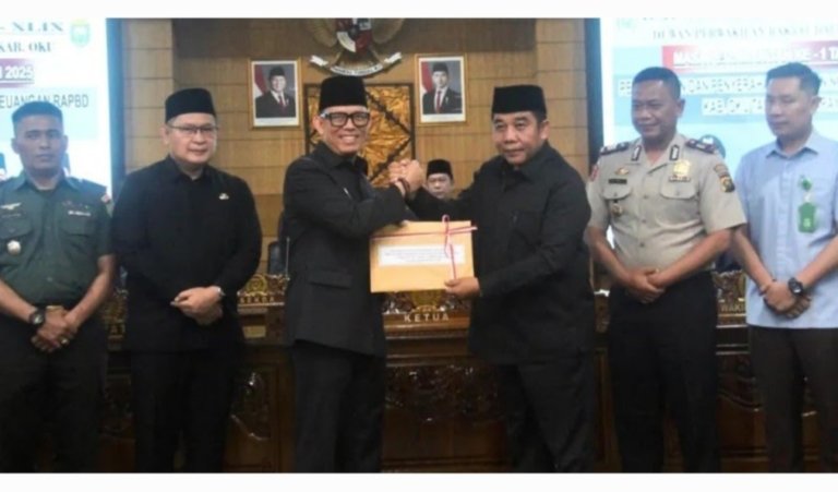 Molor Hingga 3 Jam, Akhirnya Rapat Paripurna Pengesahan APBD OKU 2026 Resmi Disepakati Legislatif dan Eksekutif